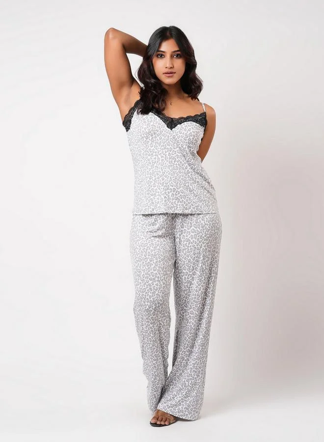 Aadaraya Pyjama Set Camisole Top & Pants